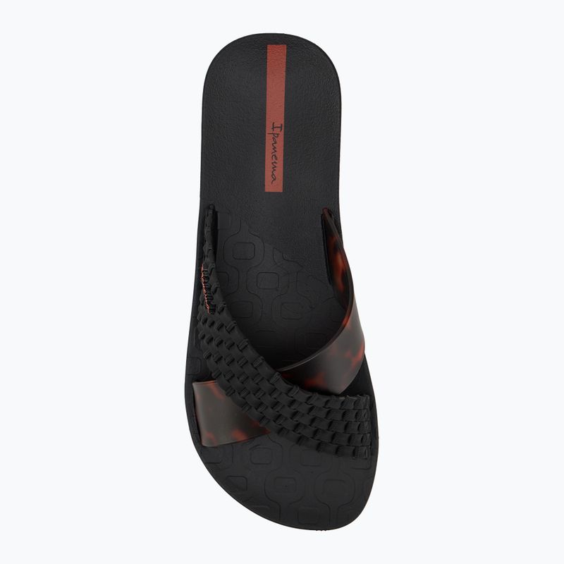 Klapki damskie Ipanema Sense Slide black/tortoiseshell 5