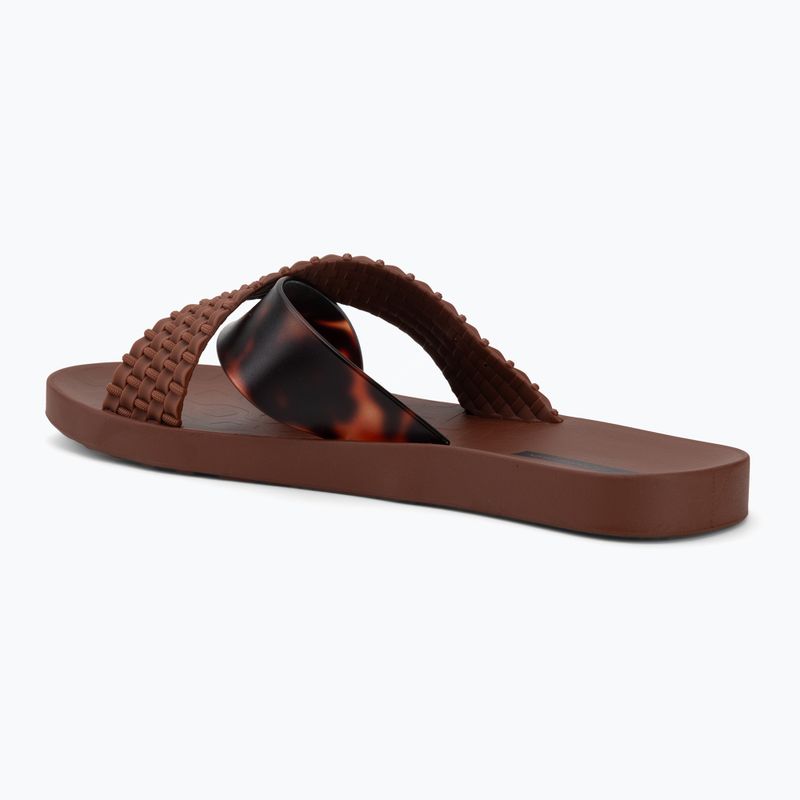Klapki damskie Ipanema Sense Slide brown/turtle 3