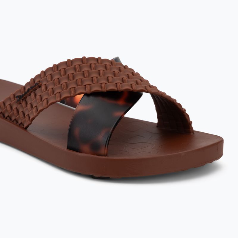 Klapki damskie Ipanema Sense Slide brown/turtle 7