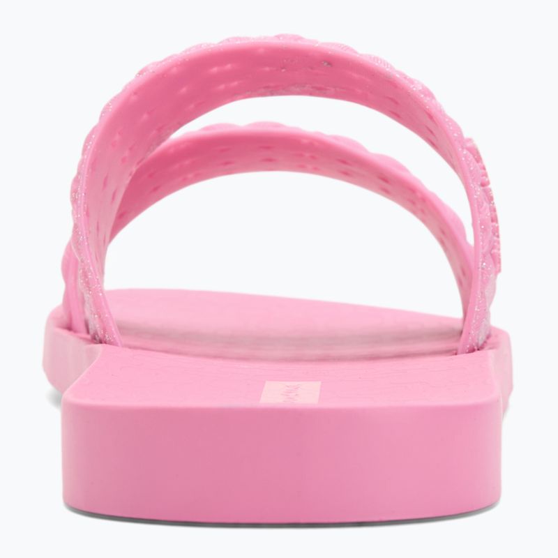 Klapki damskie Ipanema Renda II pink/pink/glitter pink 6