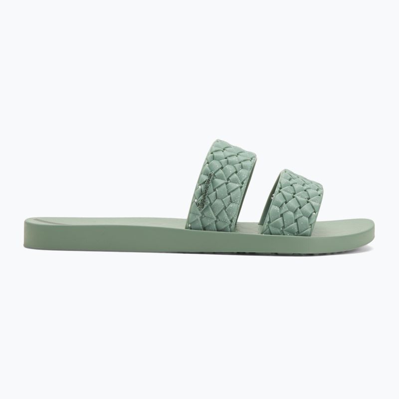 Klapki damskie Ipanema Renda II green/green/glitter green 3