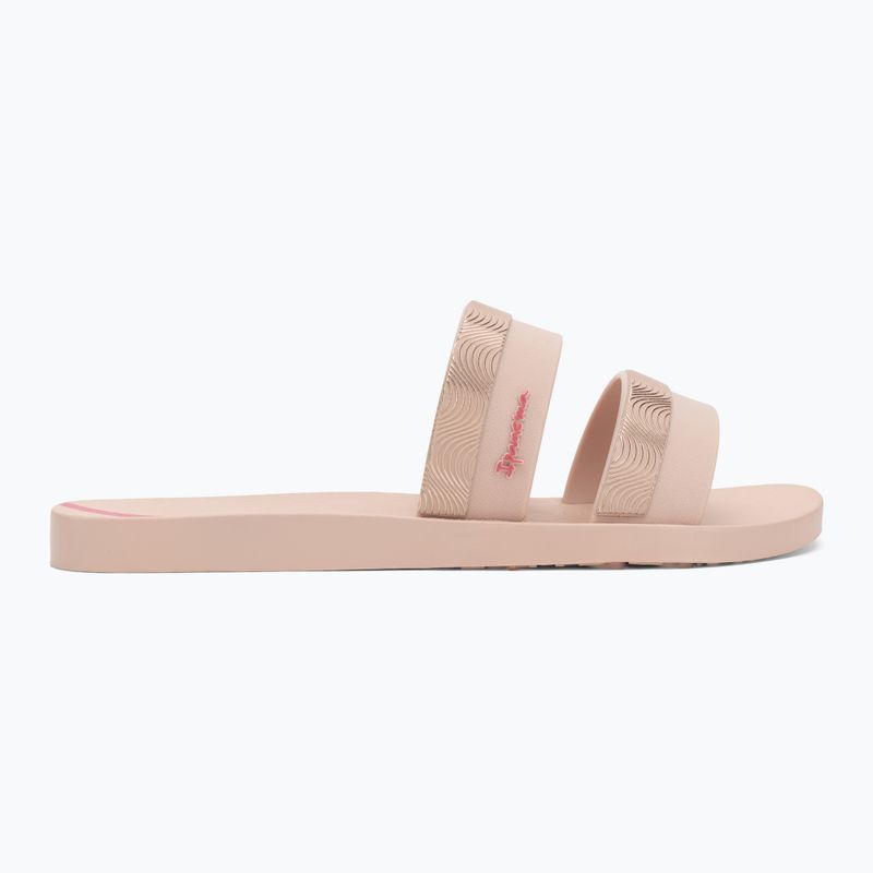 Klapki damskie Ipanema Mesh Slide pink/pink/rose 2
