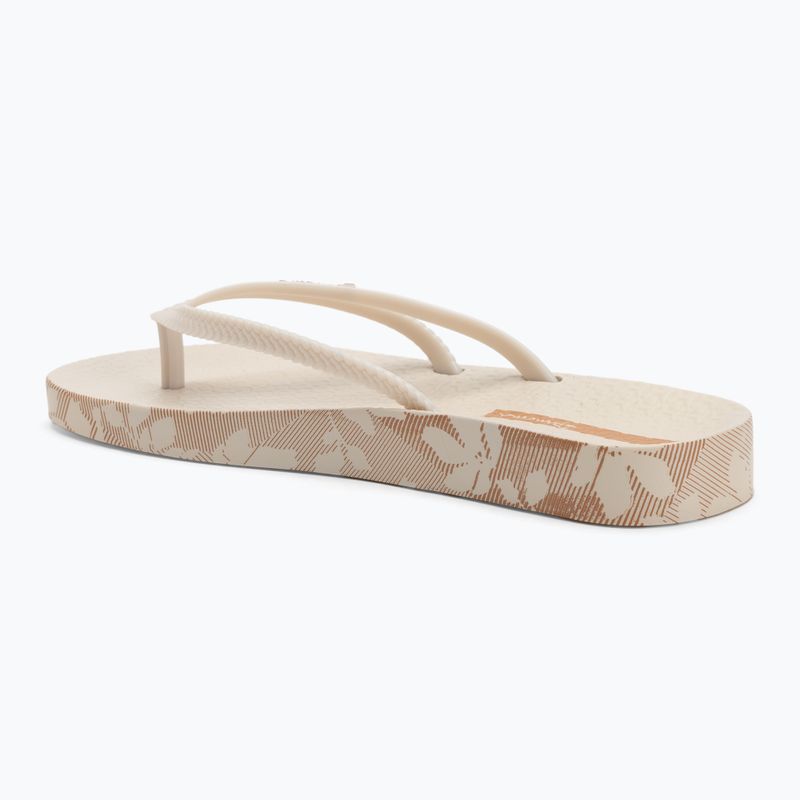 Japonki damskie Ipanema Bossa Soft V beige/light beige 3