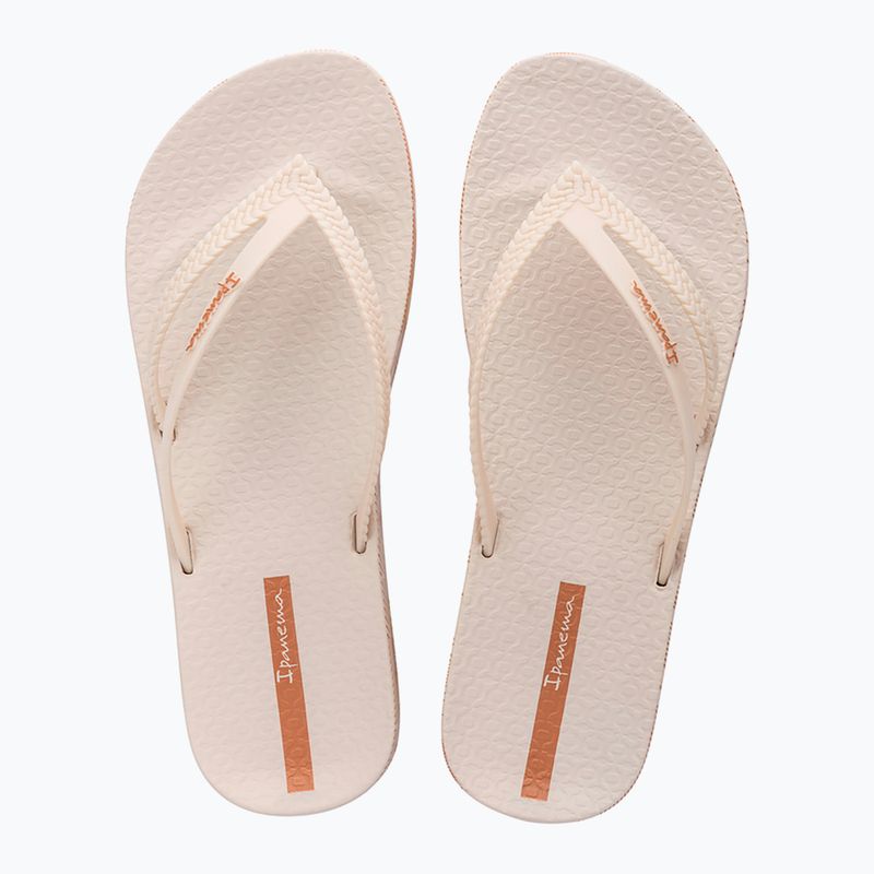 Japonki damskie Ipanema Bossa Soft V beige/light beige 2