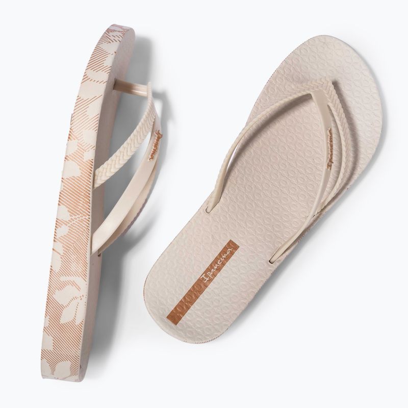Japonki damskie Ipanema Bossa Soft V beige/light beige 3