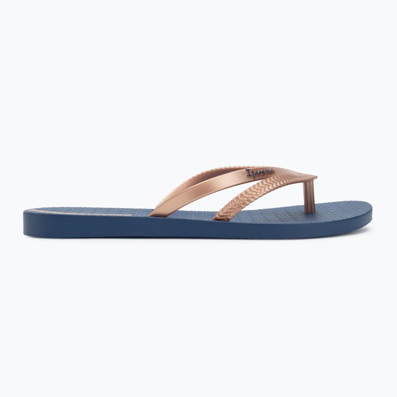 Japonki damskie Ipanema Bossa blue/metallic pink 2