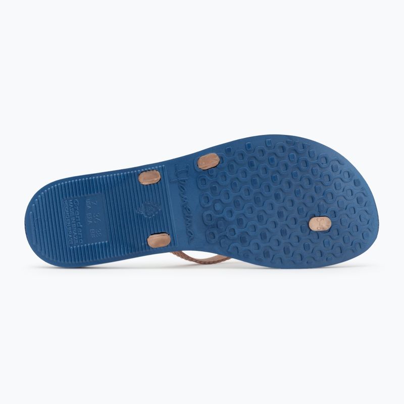 Japonki damskie Ipanema Bossa blue/metallic pink 4