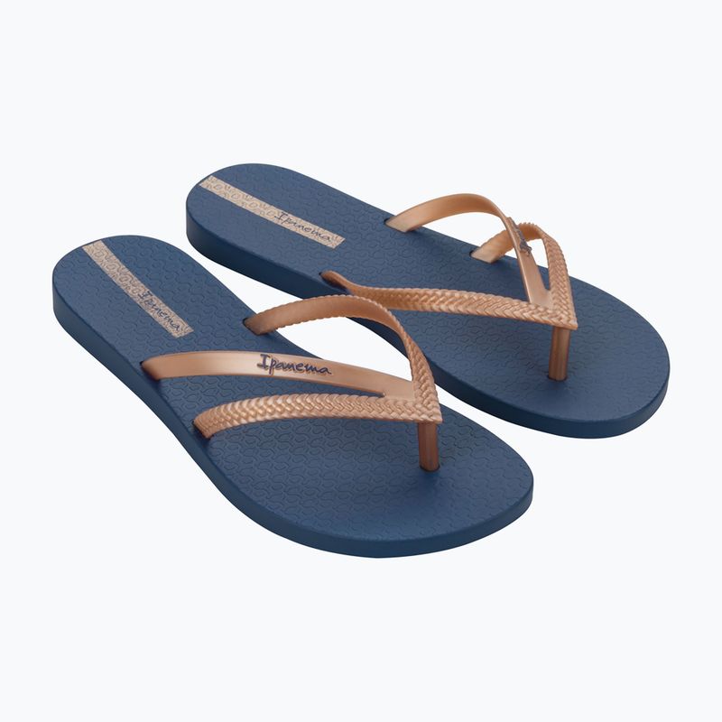 Japonki damskie Ipanema Bossa blue/metallic pink