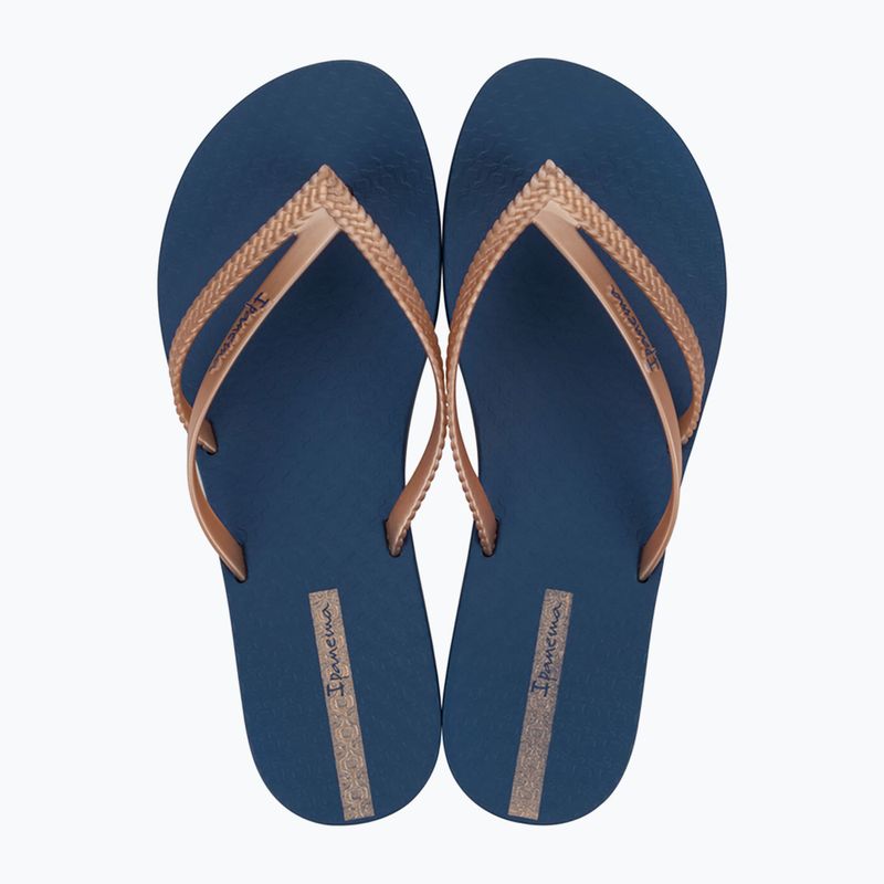 Japonki damskie Ipanema Bossa blue/metallic pink 2