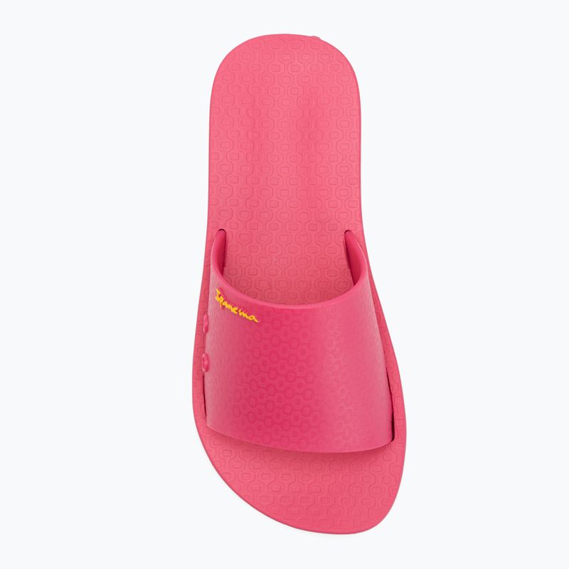 Klapki dziecięce Ipanema Anat Classic pink/dark pink/yellow 5