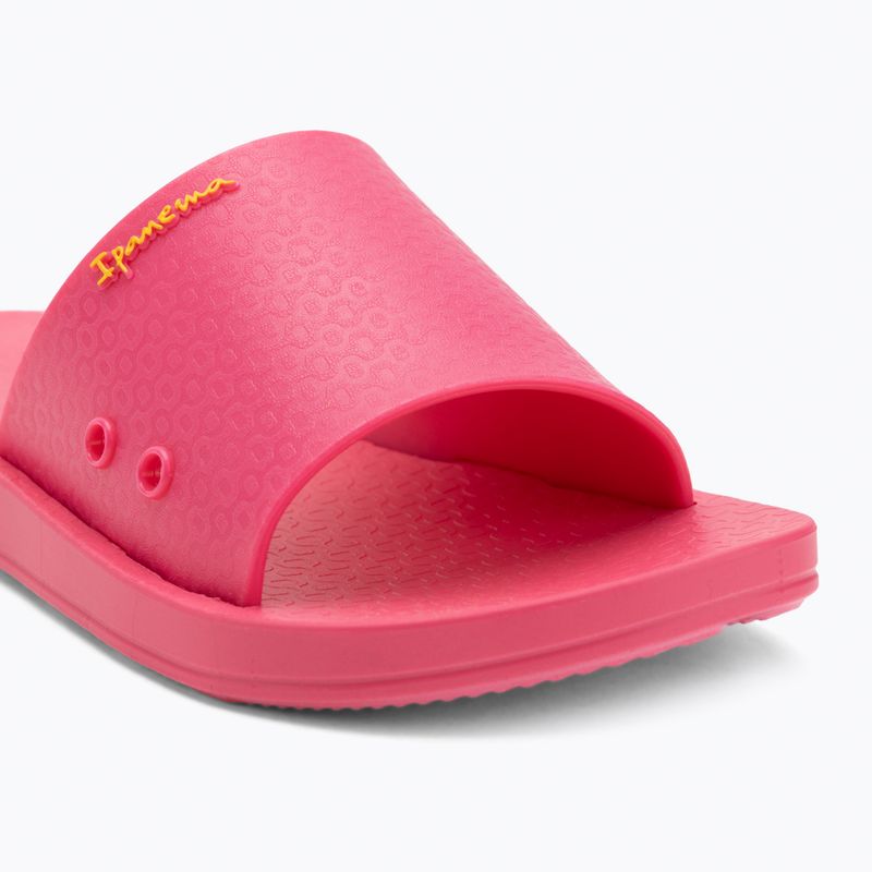 Klapki dziecięce Ipanema Anat Classic pink/dark pink/yellow 7