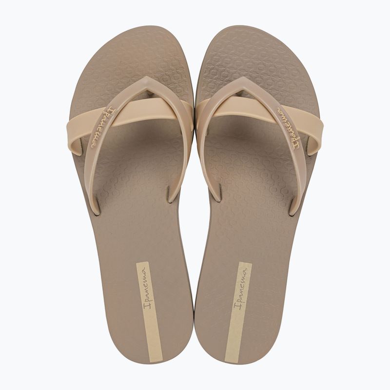 Japonki damskie Ipanema Kirei beige/metallic beige 2