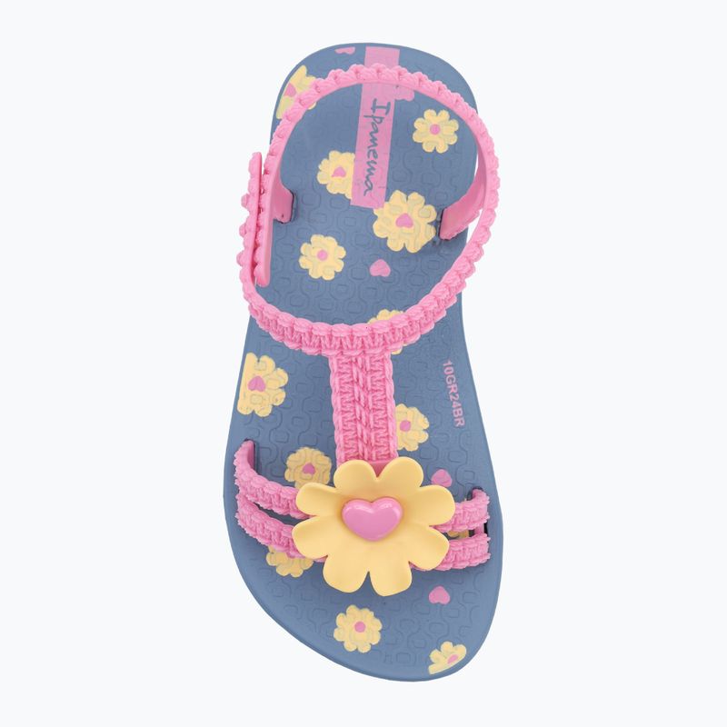 Sandały dziecięce Ipanema Daisy Baby blue/pink/yellow 5