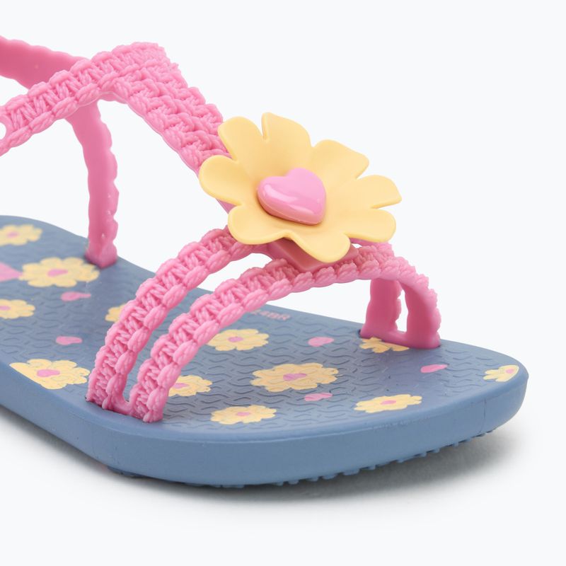 Sandały dziecięce Ipanema Daisy Baby blue/pink/yellow 7