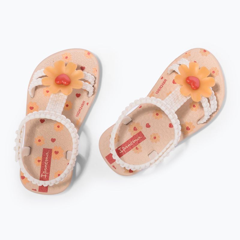 Sandały dziecięce Ipanema Daisy Baby beige/beige/orange 3