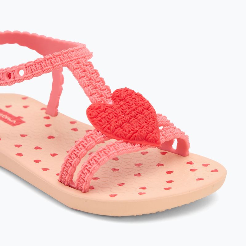 Sandały dziecięce Ipanema My First Baby beige/pink/red 7