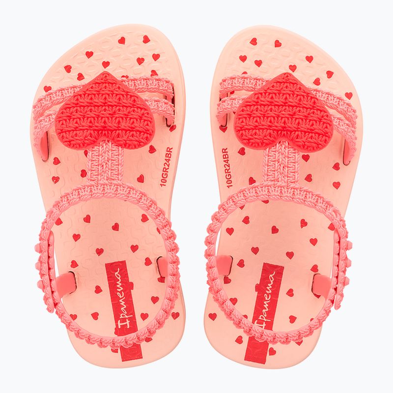 Sandały dziecięce Ipanema My First Baby beige/pink/red 2