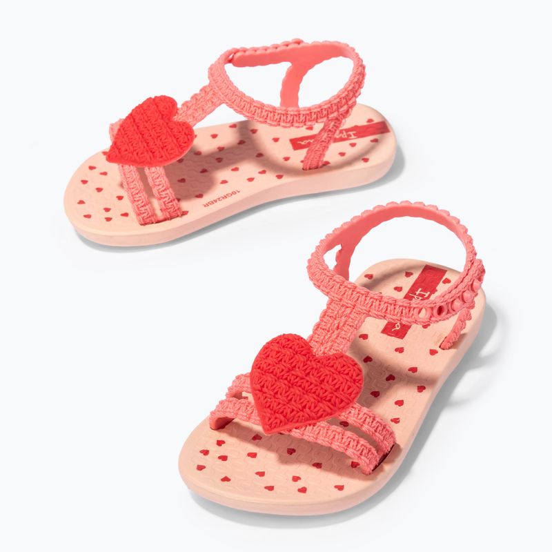 Sandały dziecięce Ipanema My First Baby beige/pink/red 3