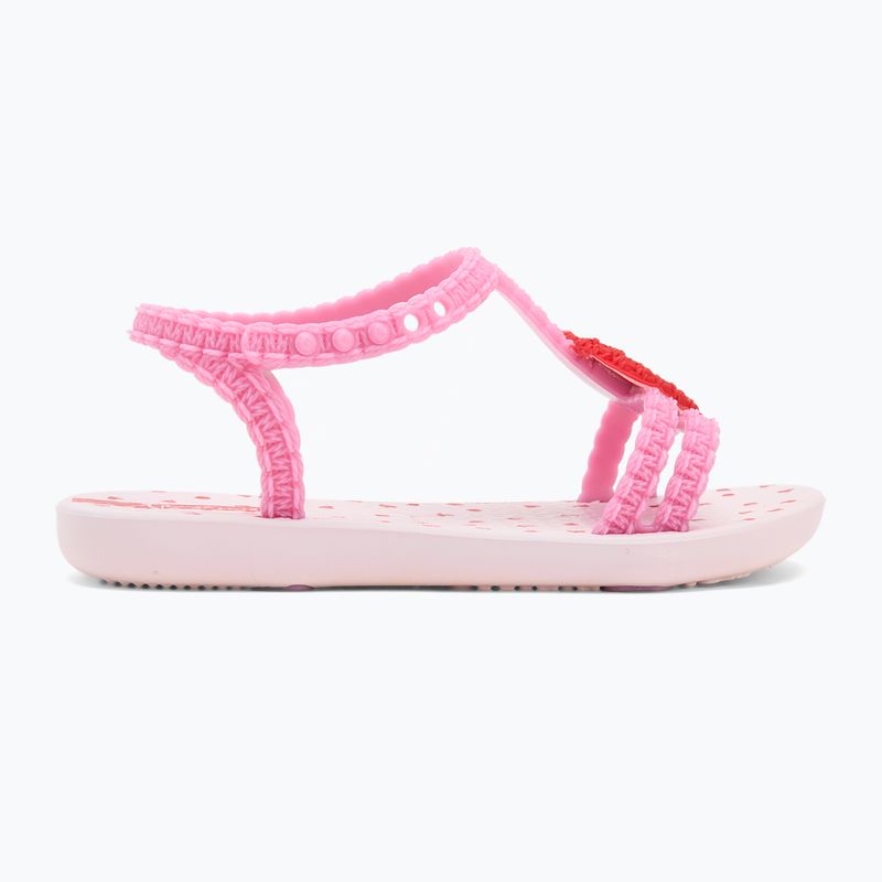Sandały dziecięce Ipanema My First Baby pink/pink/red 2
