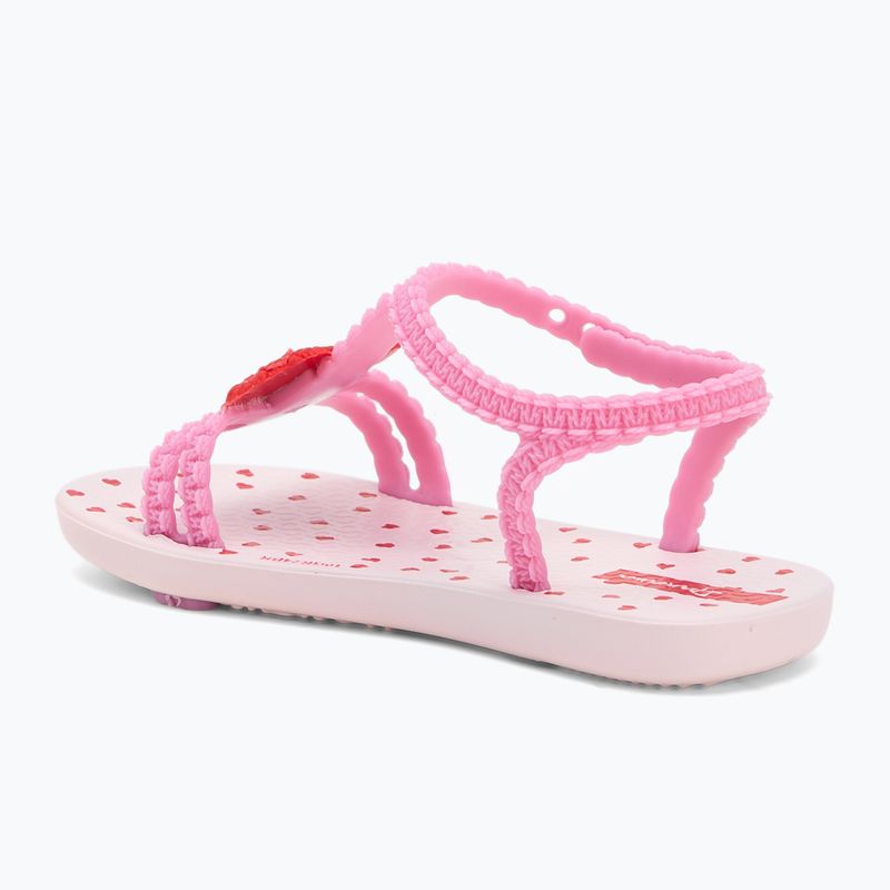 Sandały dziecięce Ipanema My First Baby pink/pink/red 3