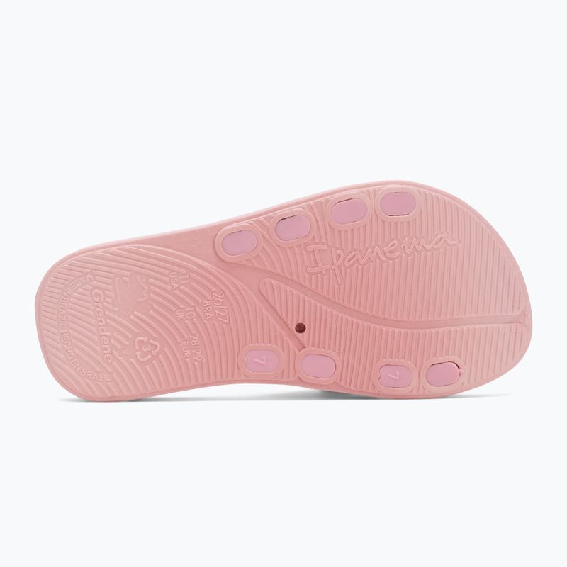 Klapki dziecięce Ipanema Street Kids pink/light pink 4