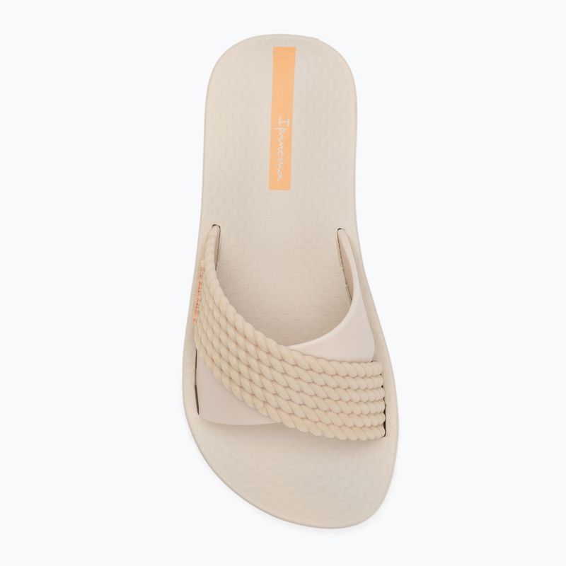 Klapki dziecięce Ipanema Street Kids beige/beige/orange 5