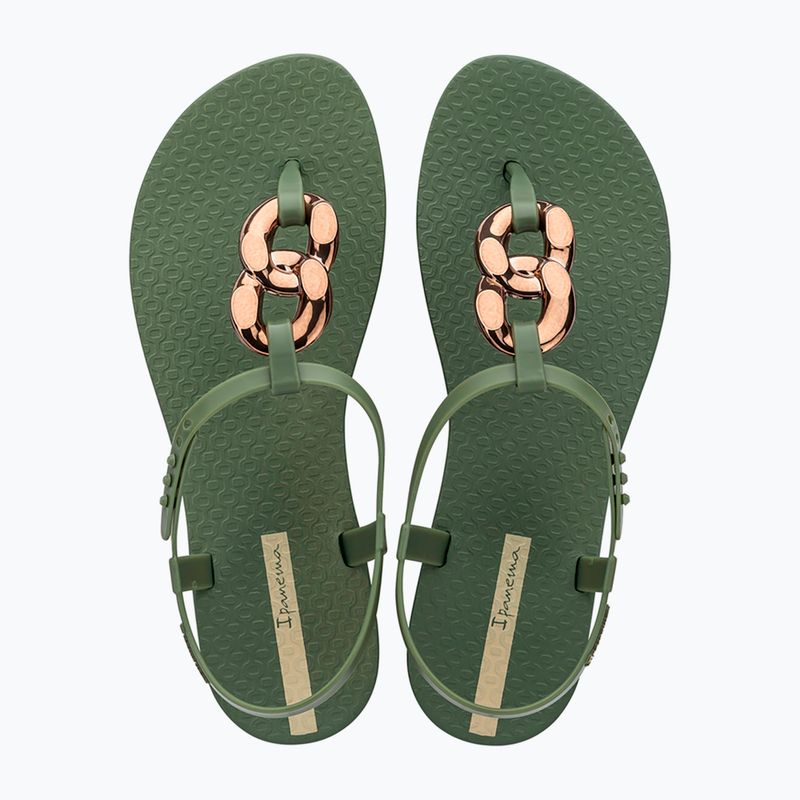 Sandały damskie Ipanema Class Connect green/green/bronze 2