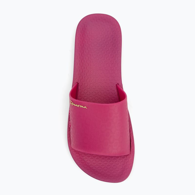 Klapki damskie Ipanema Anat Classic pink/pink/green 5