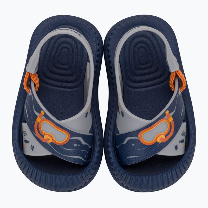 Sandały dziecięce Ipanema Fun Sea Baby blue/grey 2