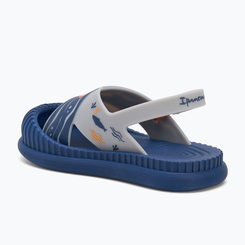Sandały dziecięce Ipanema Fun Sea Baby blue/grey 3