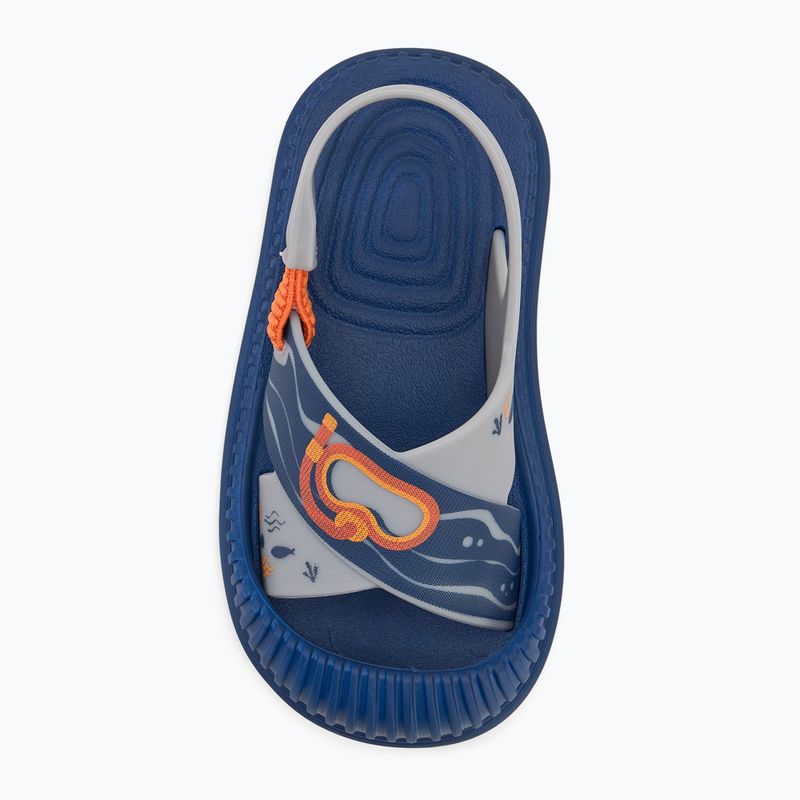 Sandały dziecięce Ipanema Fun Sea Baby blue/grey 5