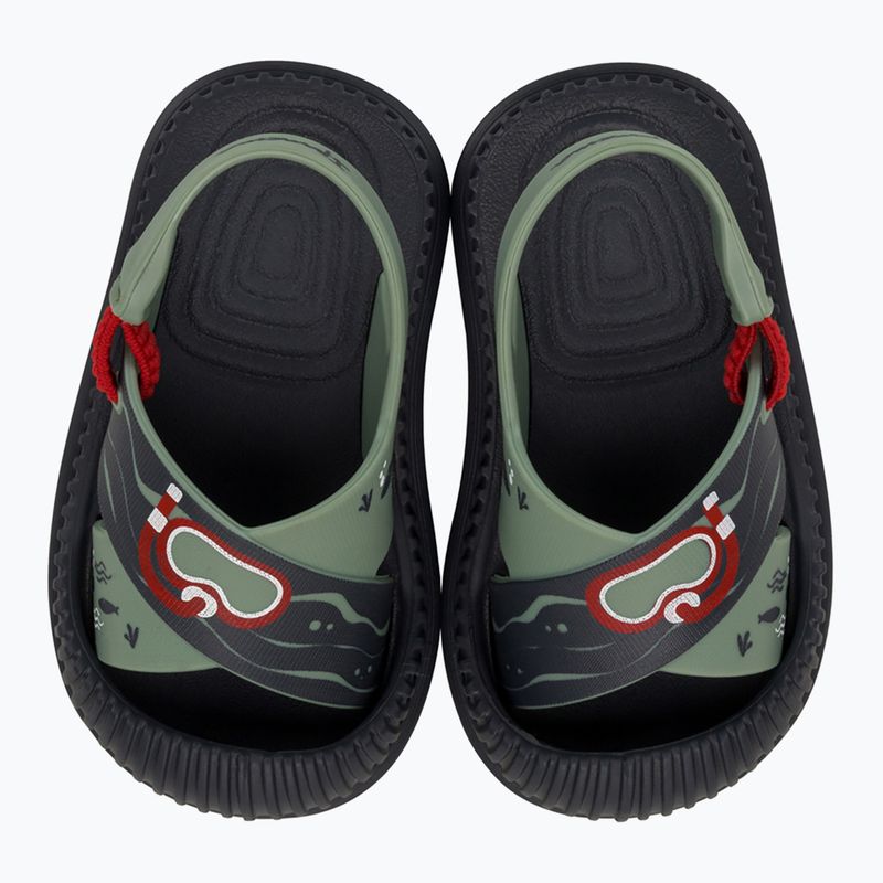 Sandały dziecięce Ipanema Fun Sea Baby grey/green 2