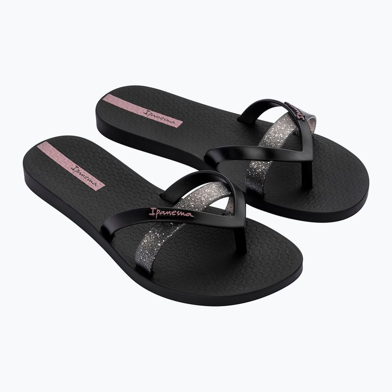 Japonki damskie Ipanema Kirei Chic black/glitter/purple