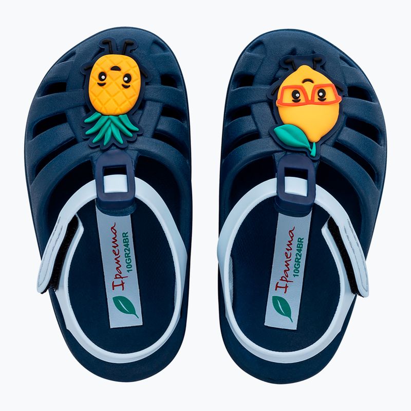 Sandały dziecięce Ipanema Summer XIV Baby dark blue/light blue 2