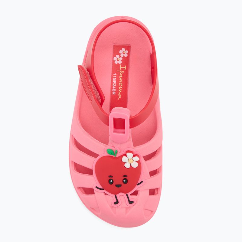 Sandały dziecięce Ipanema Summer XIV Baby dark pink/red 5