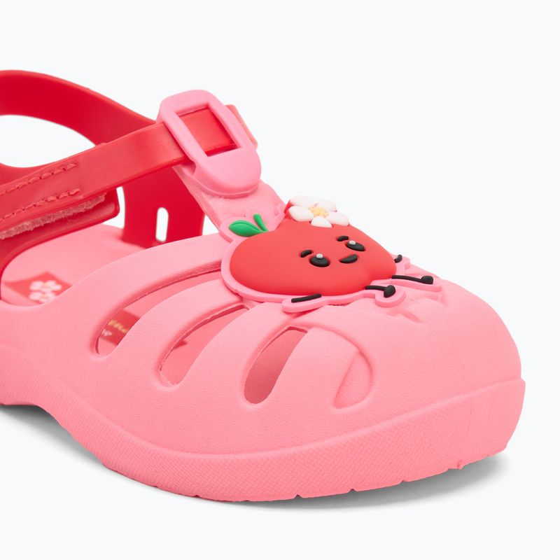 Sandały dziecięce Ipanema Summer XIV Baby dark pink/red 7