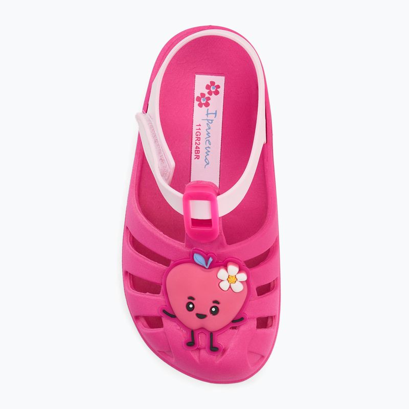 Sandały dziecięce Ipanema Summer XIV Baby dark pink/light pink 5