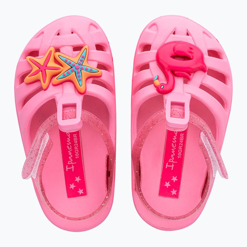 Sandały dziecięce Ipanema Summer XV Baby light pink/pink 2