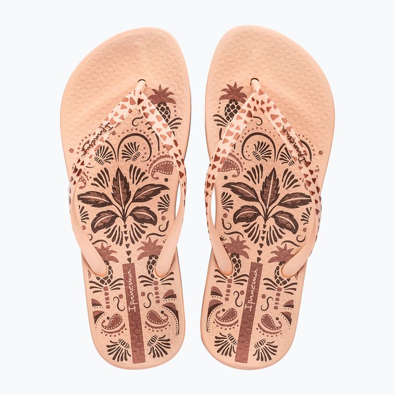 Japonki damskie Ipanema Anat Nature VIII beige/beige/brown 2