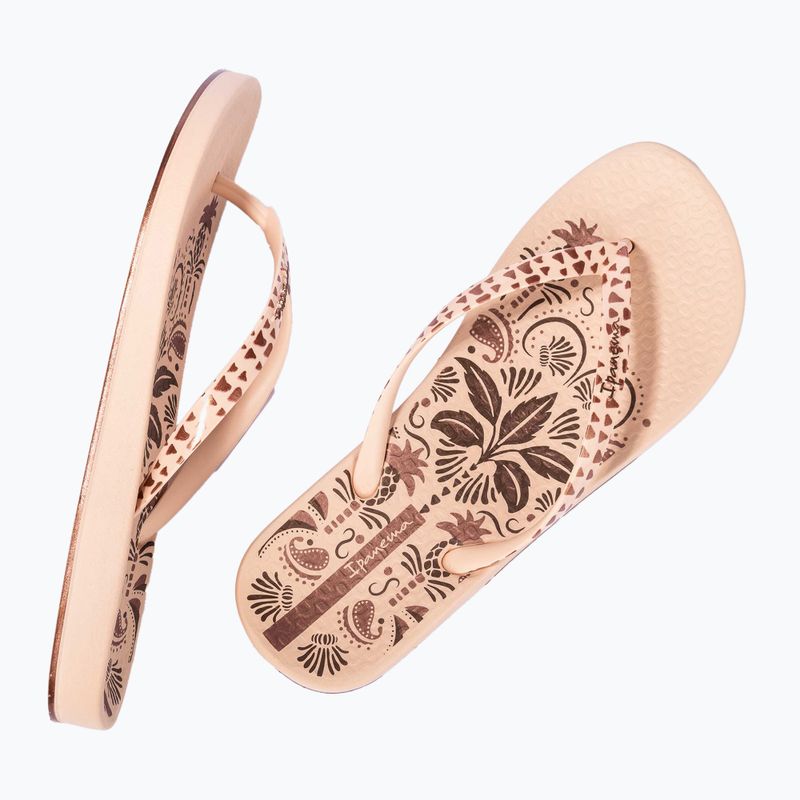 Japonki damskie Ipanema Anat Nature VIII beige/beige/brown 3