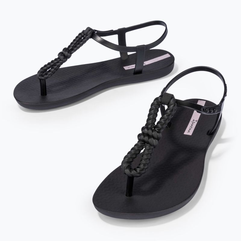 Sandały damskie Ipanema Class Infinity black/black/lilac 3