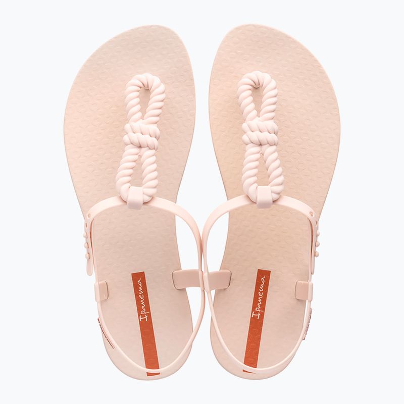 Sandały damskie Ipanema Class Infinity beige/beige/orange 2
