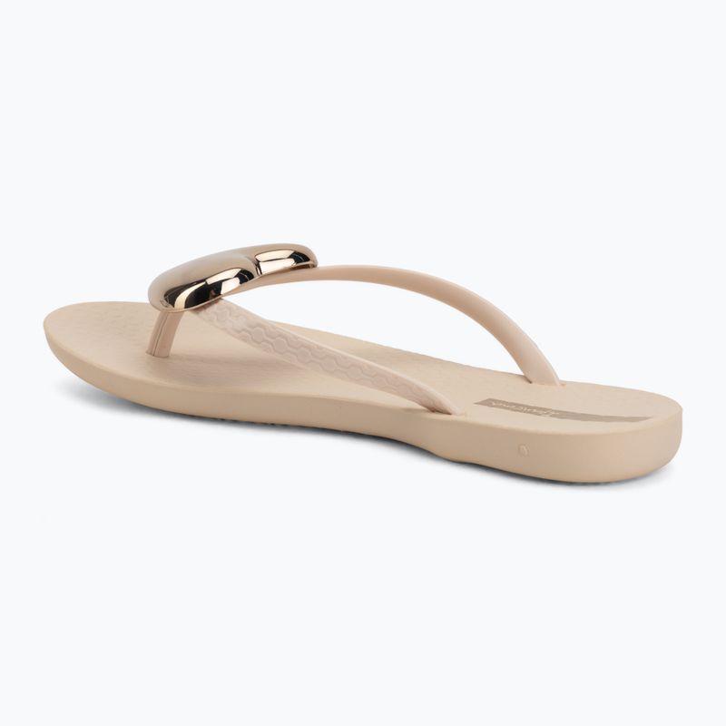 Japonki damskie Ipanema Maxi Fashion beige/gold 3