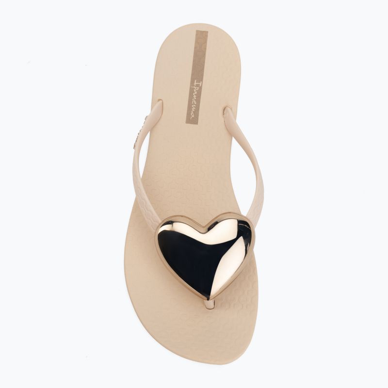 Japonki damskie Ipanema Maxi Fashion beige/gold 5