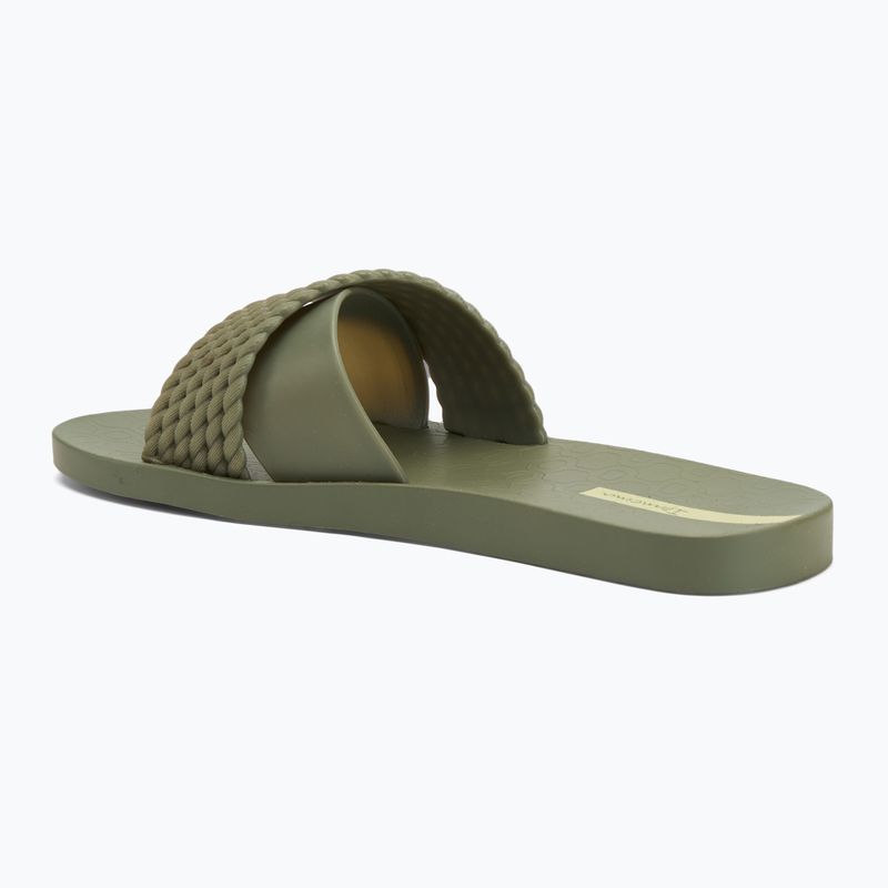 Klapki damskie Ipanema Street II dark green /green 3