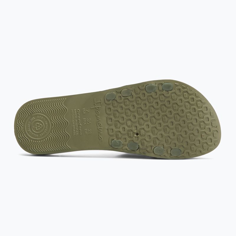 Klapki damskie Ipanema Street II dark green /green 4