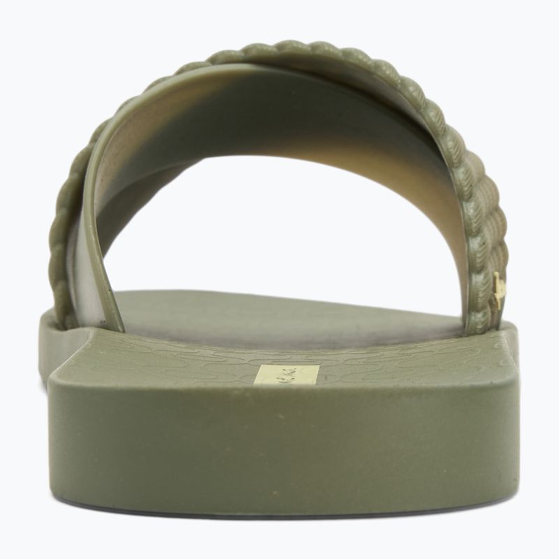 Klapki damskie Ipanema Street II dark green /green 6