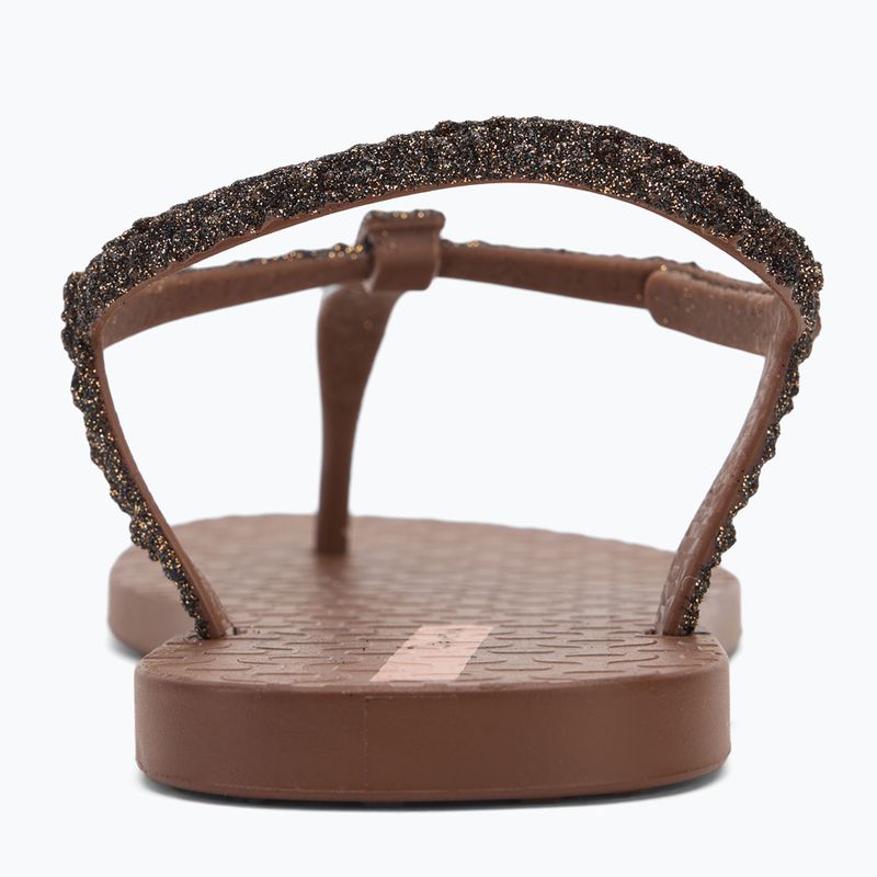 Sandały damskie Ipanema Class Brilha brown/glitter brown 6