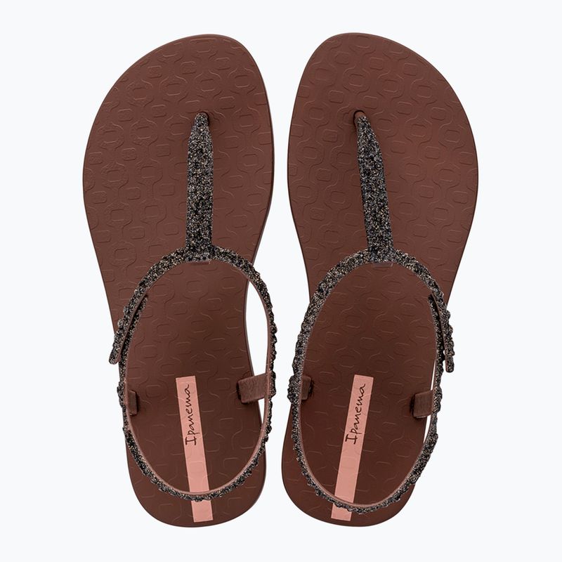 Sandały damskie Ipanema Class Brilha brown/glitter brown 2