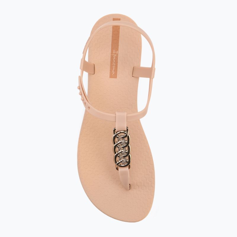 Sandały damskie Ipanema Class Chain beige/gold 5
